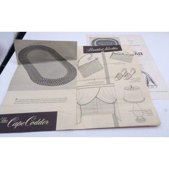 How to Braid a Rug in One Day The Nu-Flex Way ©1949 - Picture 6 of 9